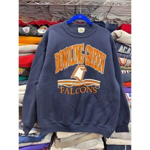 Size L vintage 90s Bowling Green University heavyweight sweatshirt Crewneck